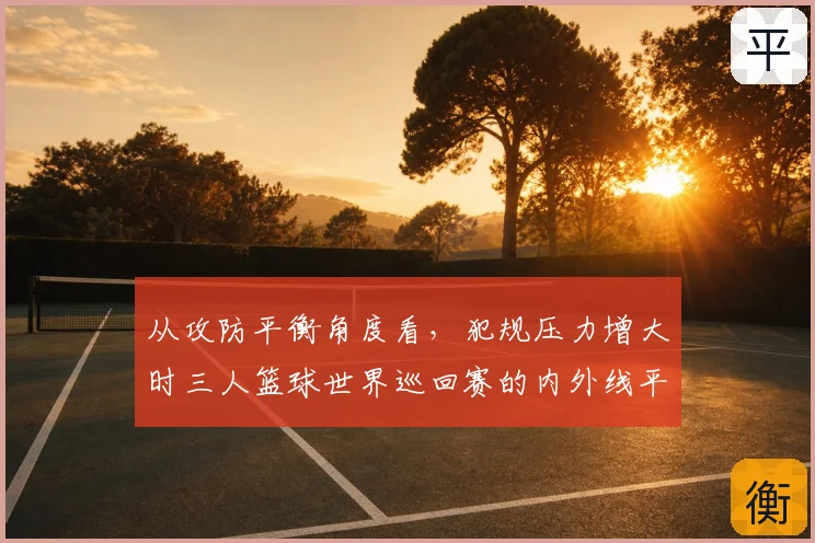 从攻防平衡角度看，犯规压力增大时三人篮球世界巡回赛的内外线平衡会怎样变化